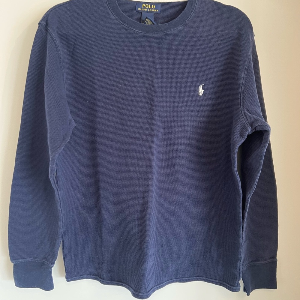 Polo by Ralph Lauren Navy Blue Men's Shirt